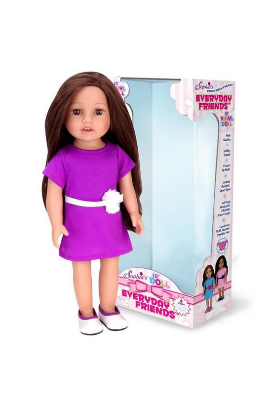 Teamson Kids Sophia's - 18" Baby Doll  with Brunette Hair & Accessories 1
