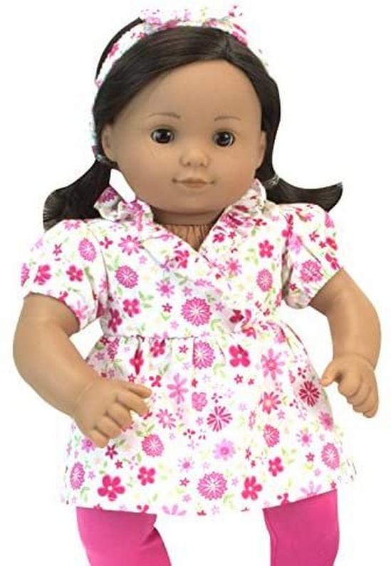 Teamson Kids Sophia’s, 15" Doll Floral Dress & Accessories 2