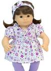 Teamson Kids Sophia’s, 15" Doll Floral Dress & Accessories thumbnail 3