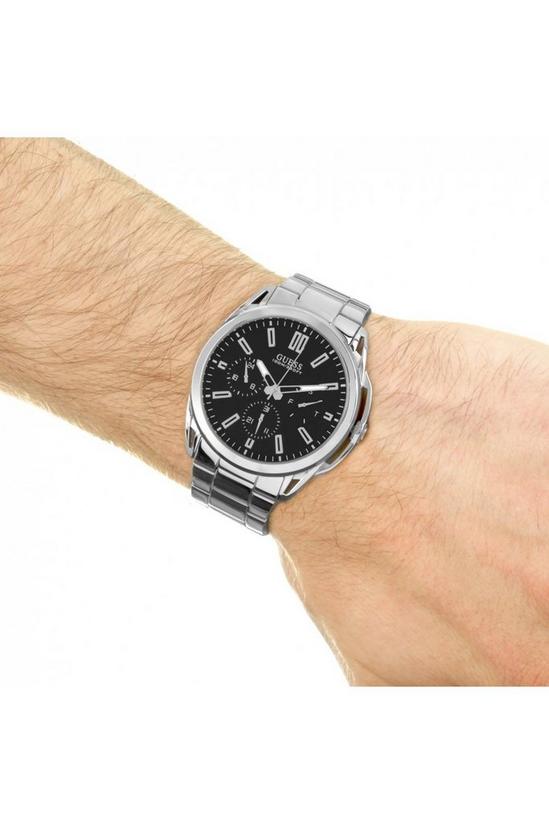 Guess Vertex Stainless Steel Fashion Analogue Quartz Watch - W1176G2 2