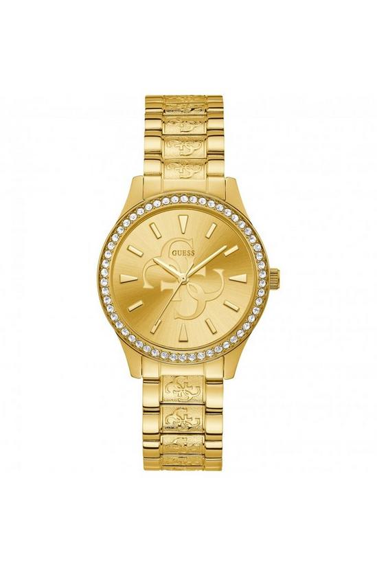Guess 'Anna' Gold Plated Stainless Steel Fashion Analogue Quartz Watch - W1280L2 1