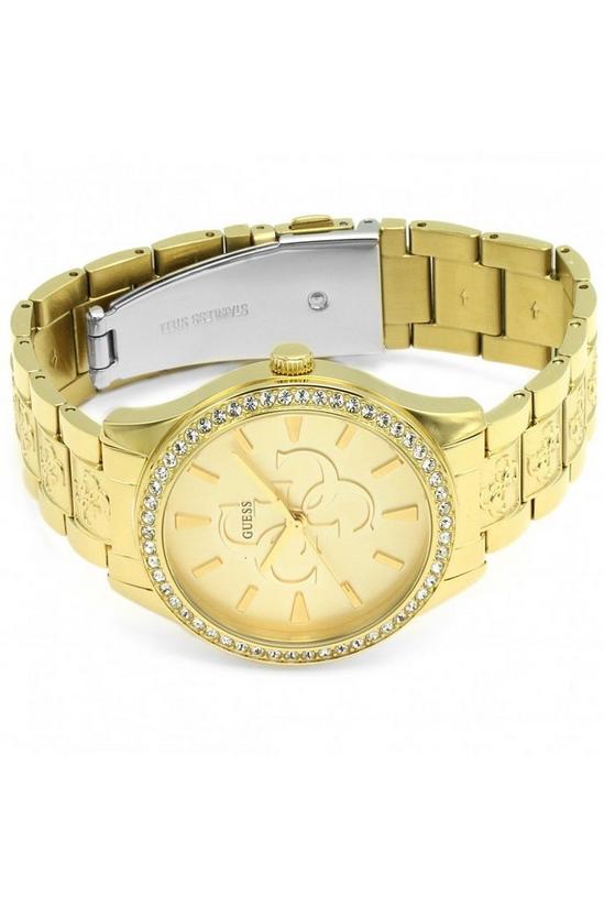 Guess 'Anna' Gold Plated Stainless Steel Fashion Analogue Quartz Watch - W1280L2 6