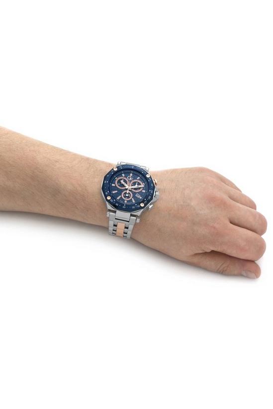 Gc 'Spirit Sport' Stainless Steel Luxury Analogue Quartz Watch - Y81003G7MF 2