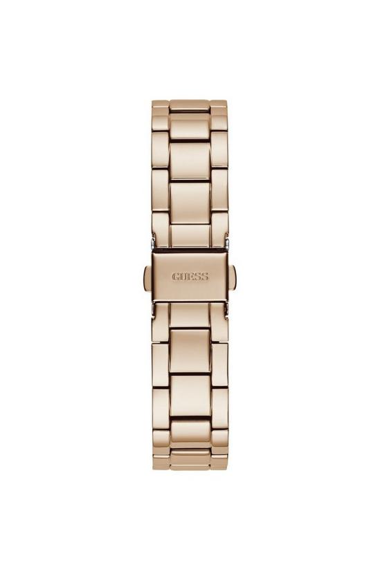 Guess Sparkling Rose Stainless Steel Fashion Analogue Watch - Gw0242L3 3