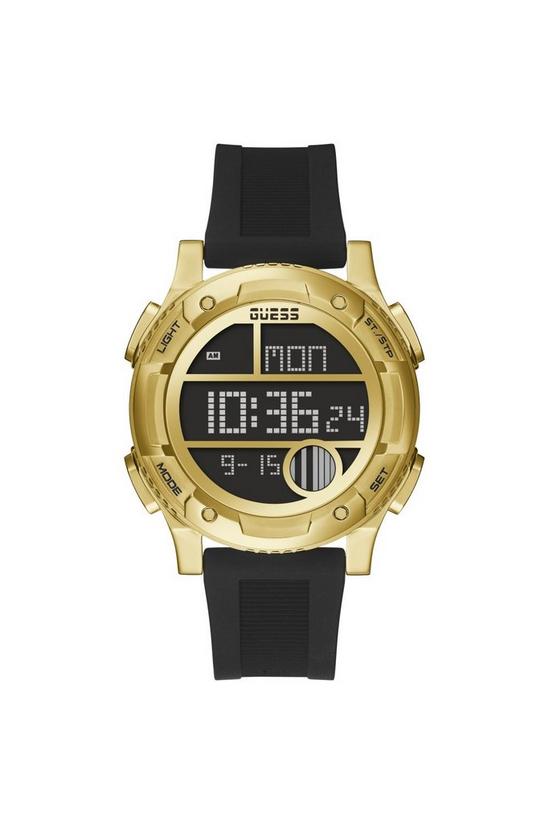 Guess Zip Stainless Steel Fashion Digital Quartz Watch - Gw0272G2 1