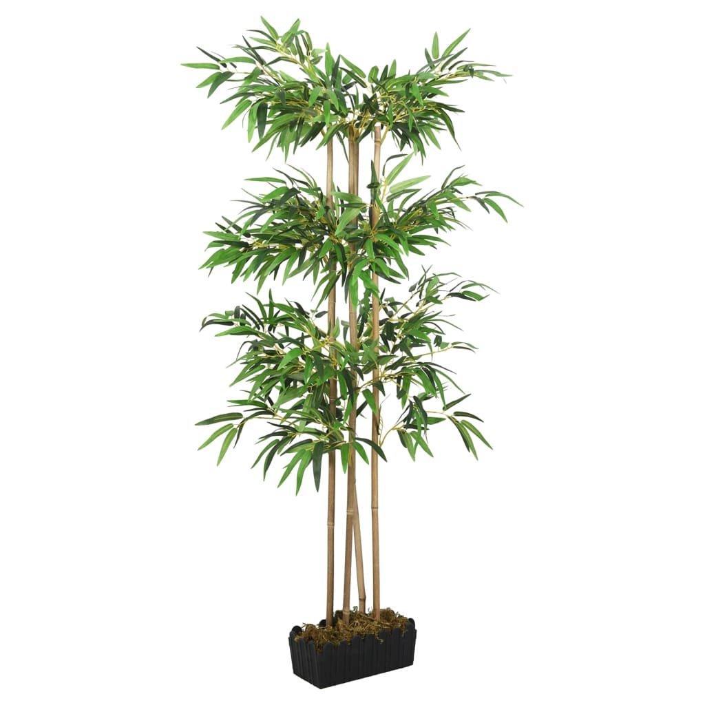 Artificial Bamboo Tree 1216 Leaves 180 cm Green