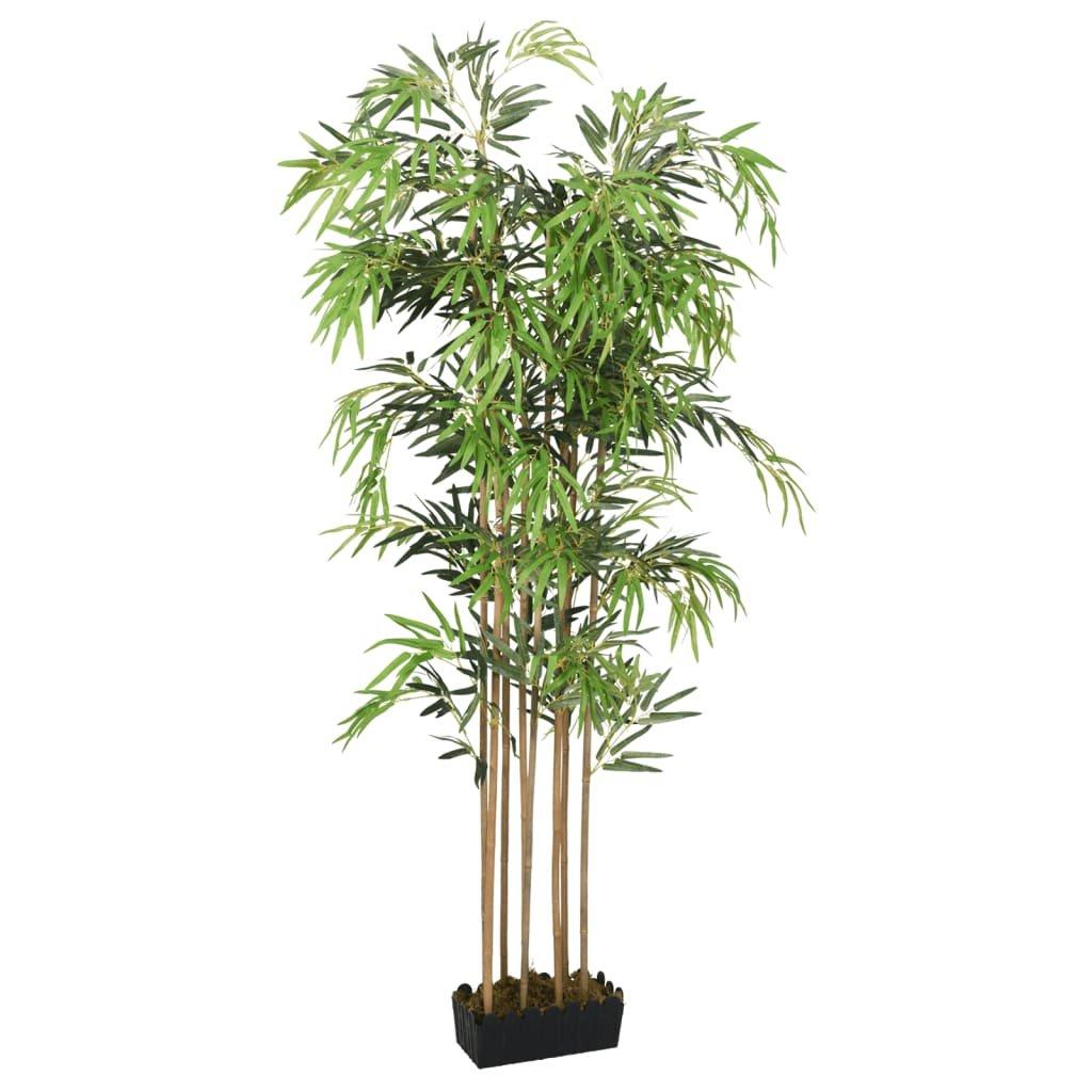 Artificial Bamboo Tree 730 Leaves 120 cm Green