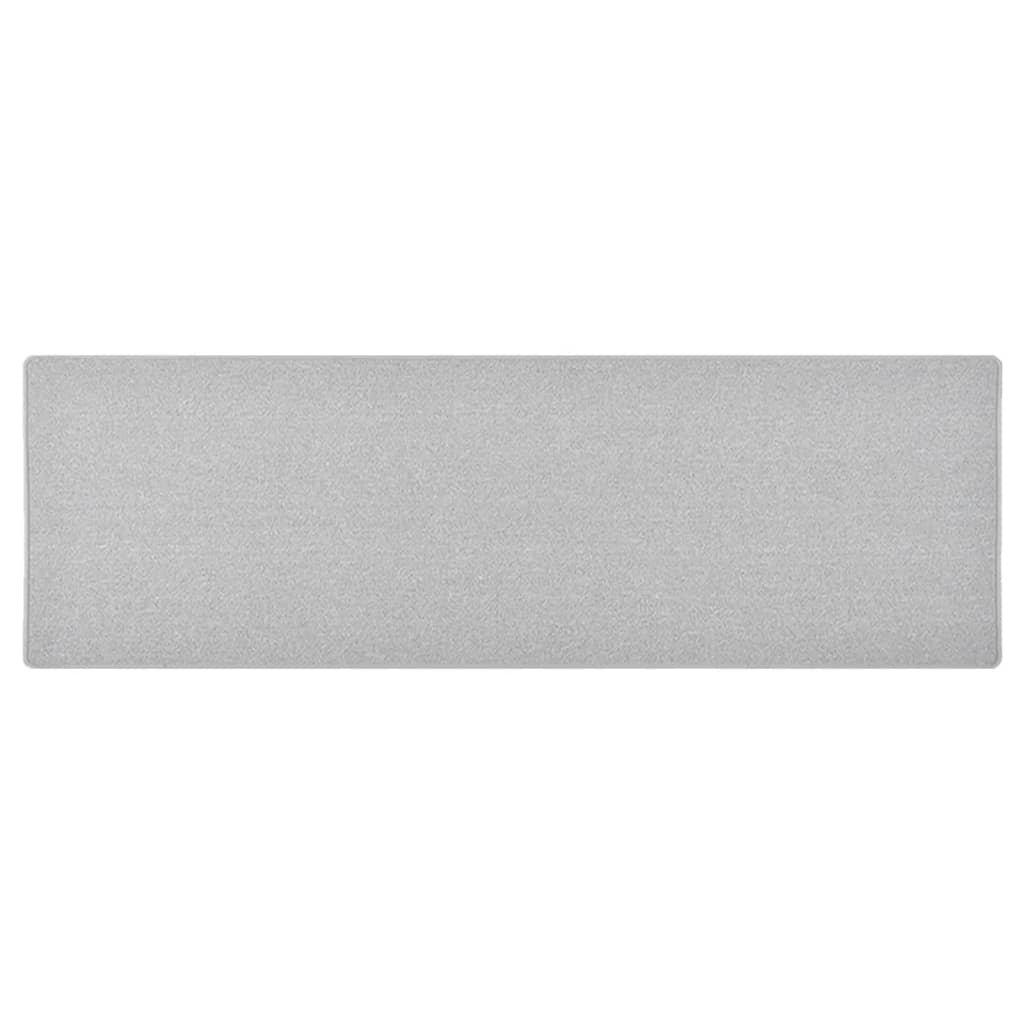 Carpet Runner Light Grey 80x250 cm