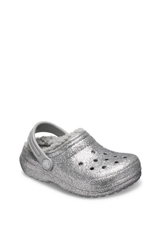 Crocs 'Classic Glitter Lined' Slippers 1
