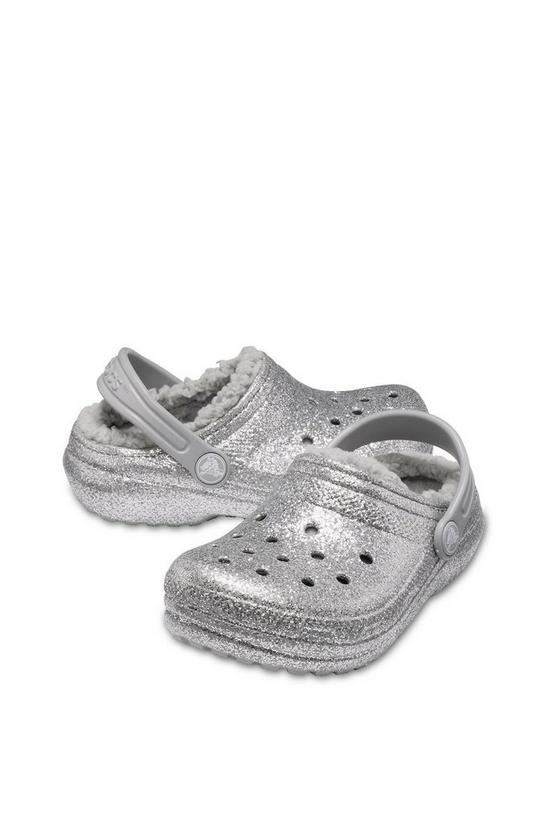 Crocs 'Classic Glitter Lined' Slippers 2