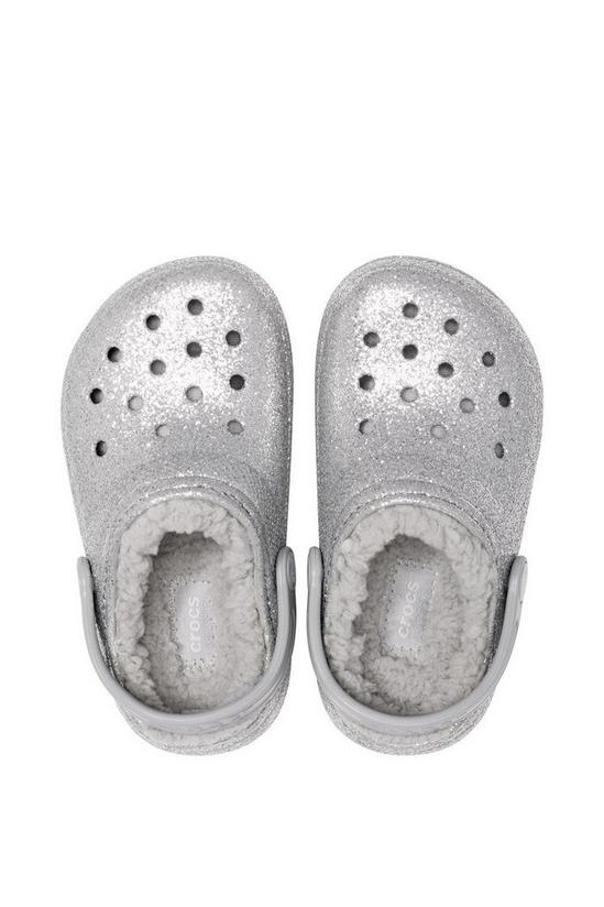 Crocs 'Classic Glitter Lined' Slippers 6