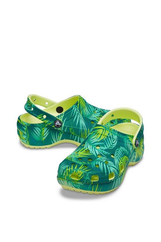 Crocs 'Platform Tropical' Slip On Shoes 4