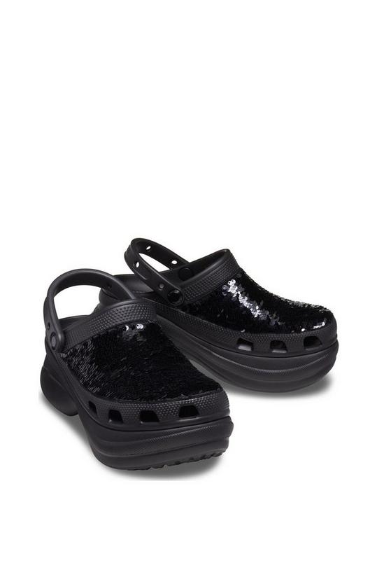 Crocs 'Classic Bae Sequin' Slip On Shoes 5