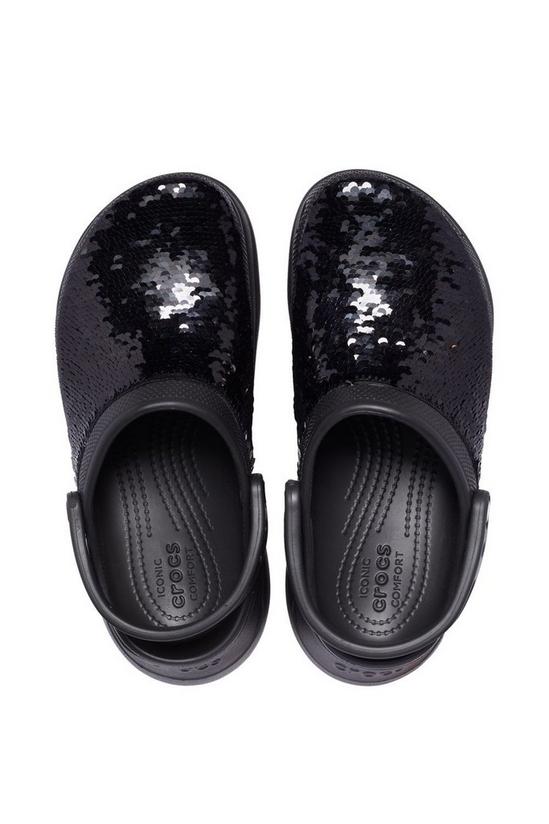 Crocs 'Classic Bae Sequin' Slip On Shoes 6