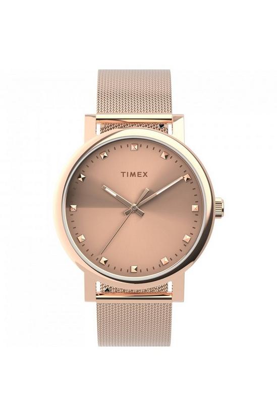 Timex Essential Stainless Steel Classic Analogue Quartz Watch - Tw2U05500 1