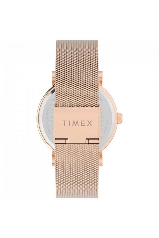 Timex Essential Stainless Steel Classic Analogue Quartz Watch - Tw2U05500 3