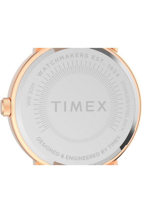 Timex Essential Stainless Steel Classic Analogue Quartz Watch - Tw2U05500 5