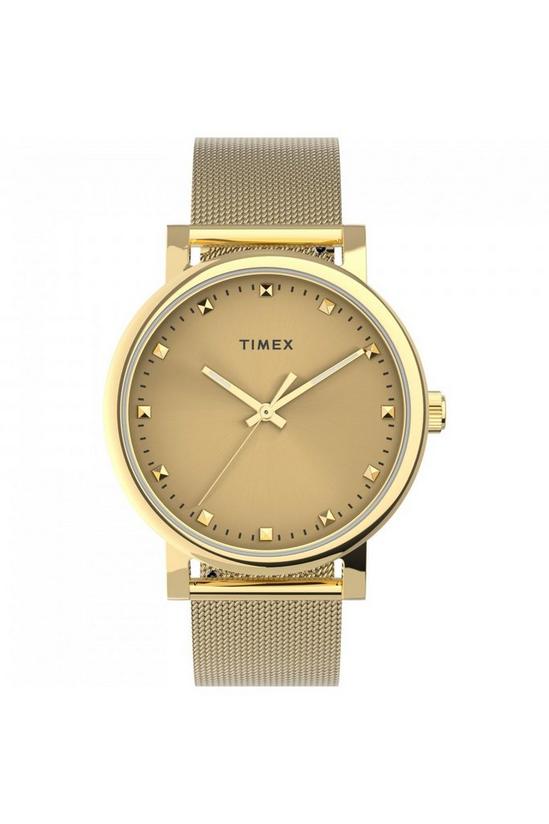 Timex Essential Stainless Steel Classic Analogue Quartz Watch - Tw2U05400 1