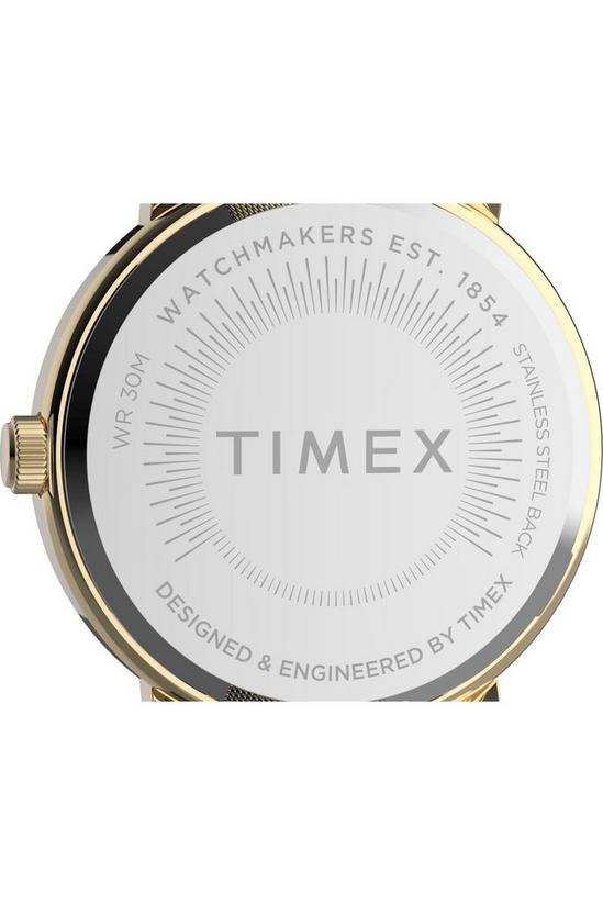 Timex Essential Stainless Steel Classic Analogue Quartz Watch - Tw2U05400 5