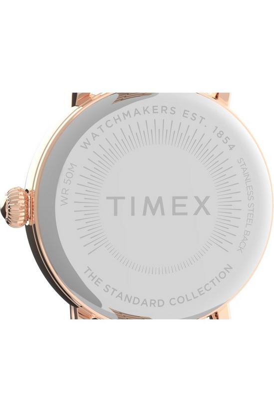 Timex Standard Stainless Steel Classic Analogue Quartz Watch - TW2U14000 5