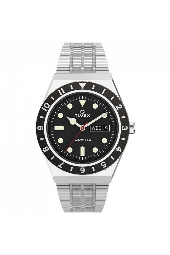 Timex Q Diver Stainless Steel Classic Analogue Quartz Watch TW2U61800 1