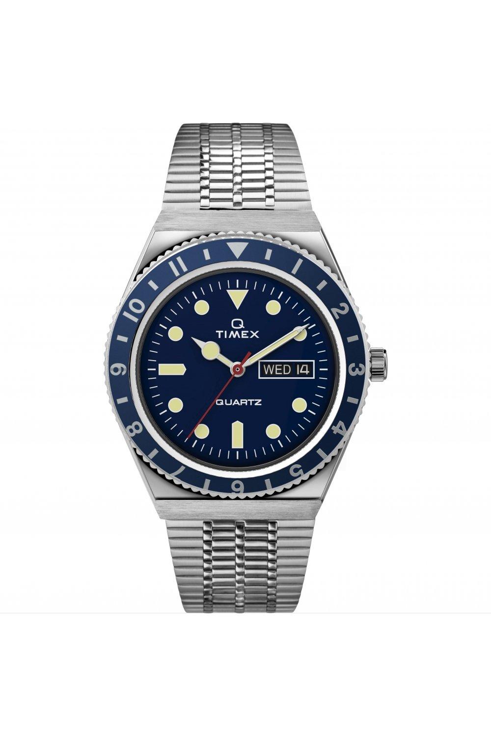 Watches | Q Diver Stainless Steel Classic Analogue Quartz Watch