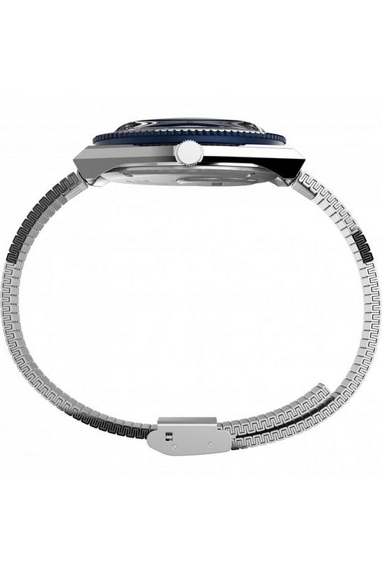 Timex Q Diver Stainless Steel Classic Analogue Quartz Watch - Tw2U61900 3