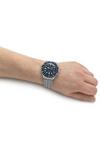 Timex Q Diver Stainless Steel Classic Analogue Quartz Watch - Tw2U61900 thumbnail 6