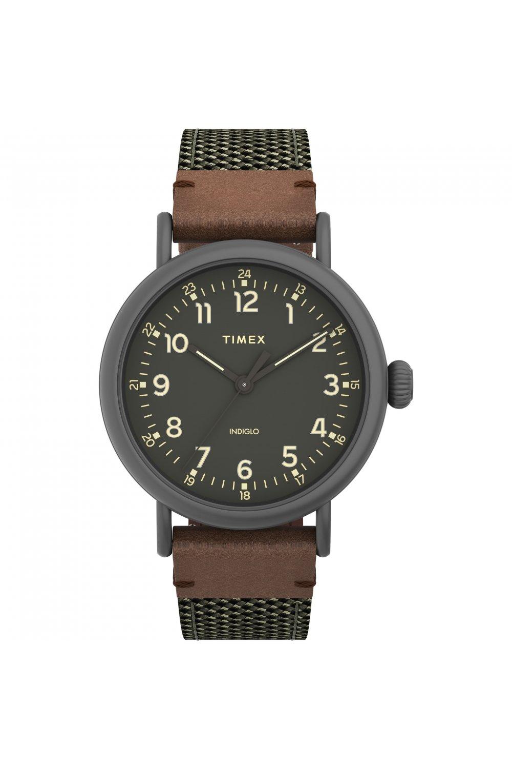 standard classic analogue quartz watch - tw2u89700
