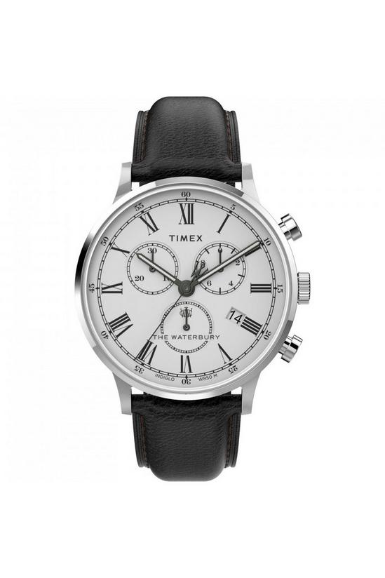 Timex Waterbury Classic Chrono Stainless Steel Classic Watch - Tw2U88100 1