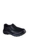 Skechers 'Arch Fit Motley Hust' Leather Slip On Shoes thumbnail 1