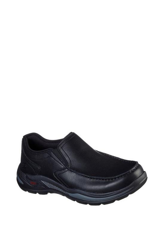 Skechers 'Arch Fit Motley Hust' Leather Slip On Shoes 1