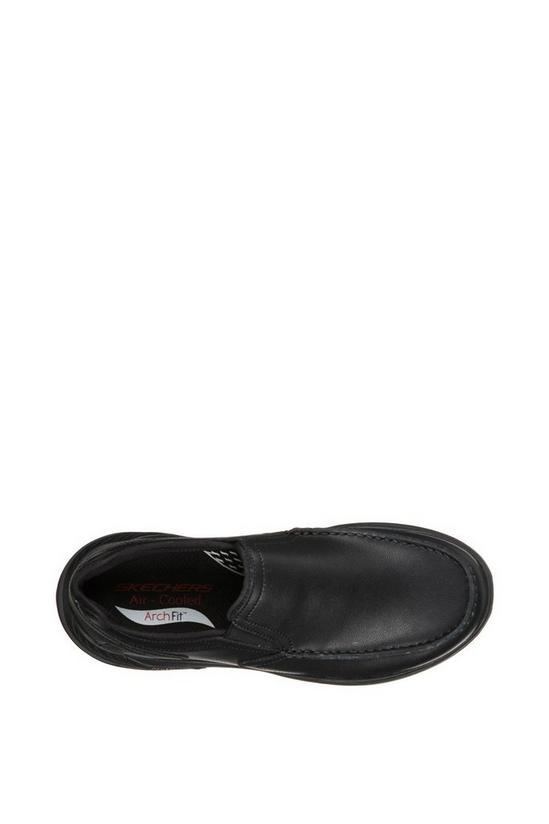 Skechers 'Arch Fit Motley Hust' Leather Slip On Shoes 4