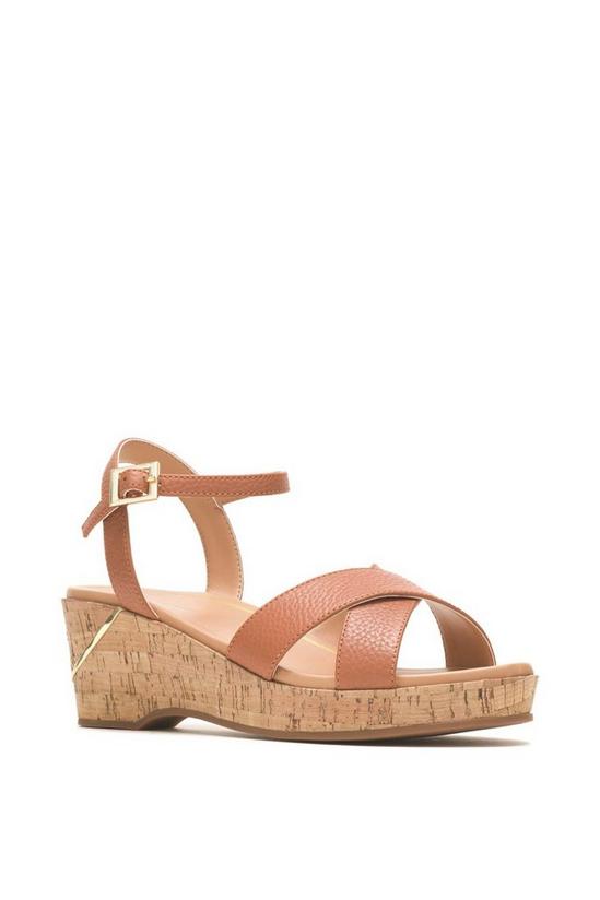 Hush Puppies 'Maya Qtr Strap' Smooth Leather Sandals 1