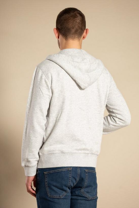 French Connection Cotton Blend Zip Hoody 2