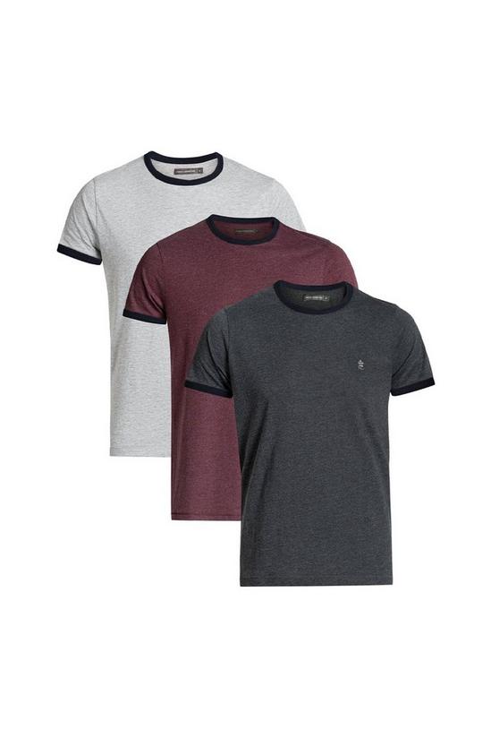 French Connection 3 Pack Ringer T-Shirts 1