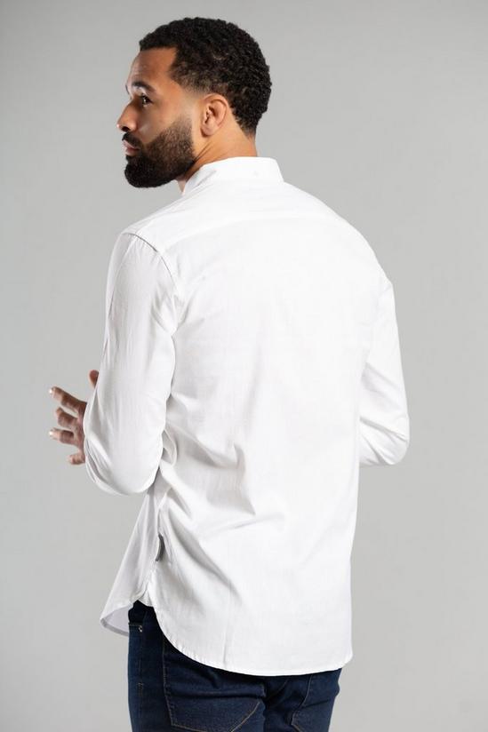 French Connection Cotton Long Sleeve Oxford Shirt 2