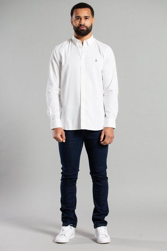 French Connection Cotton Long Sleeve Oxford Shirt 3