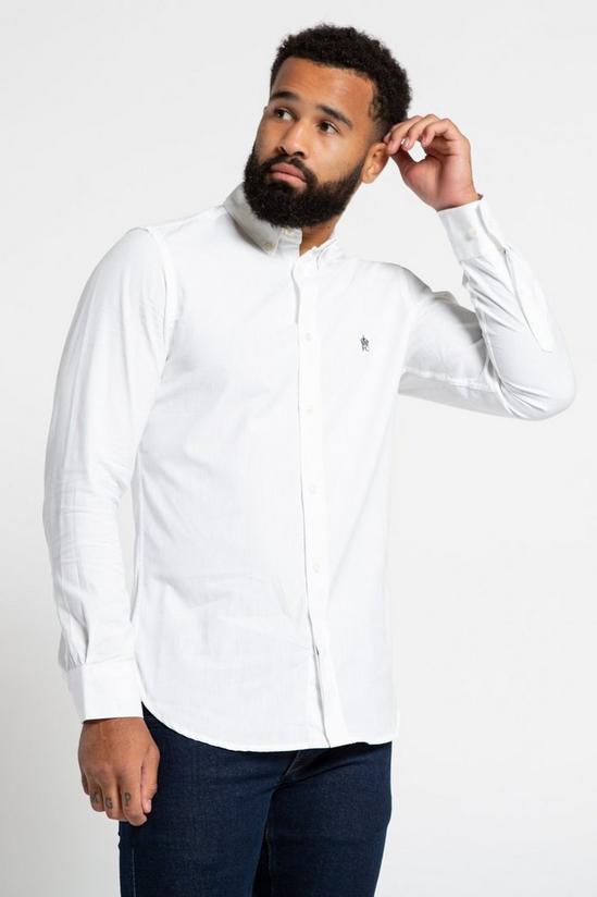 French Connection Cotton Long Sleeve Oxford Shirt 5