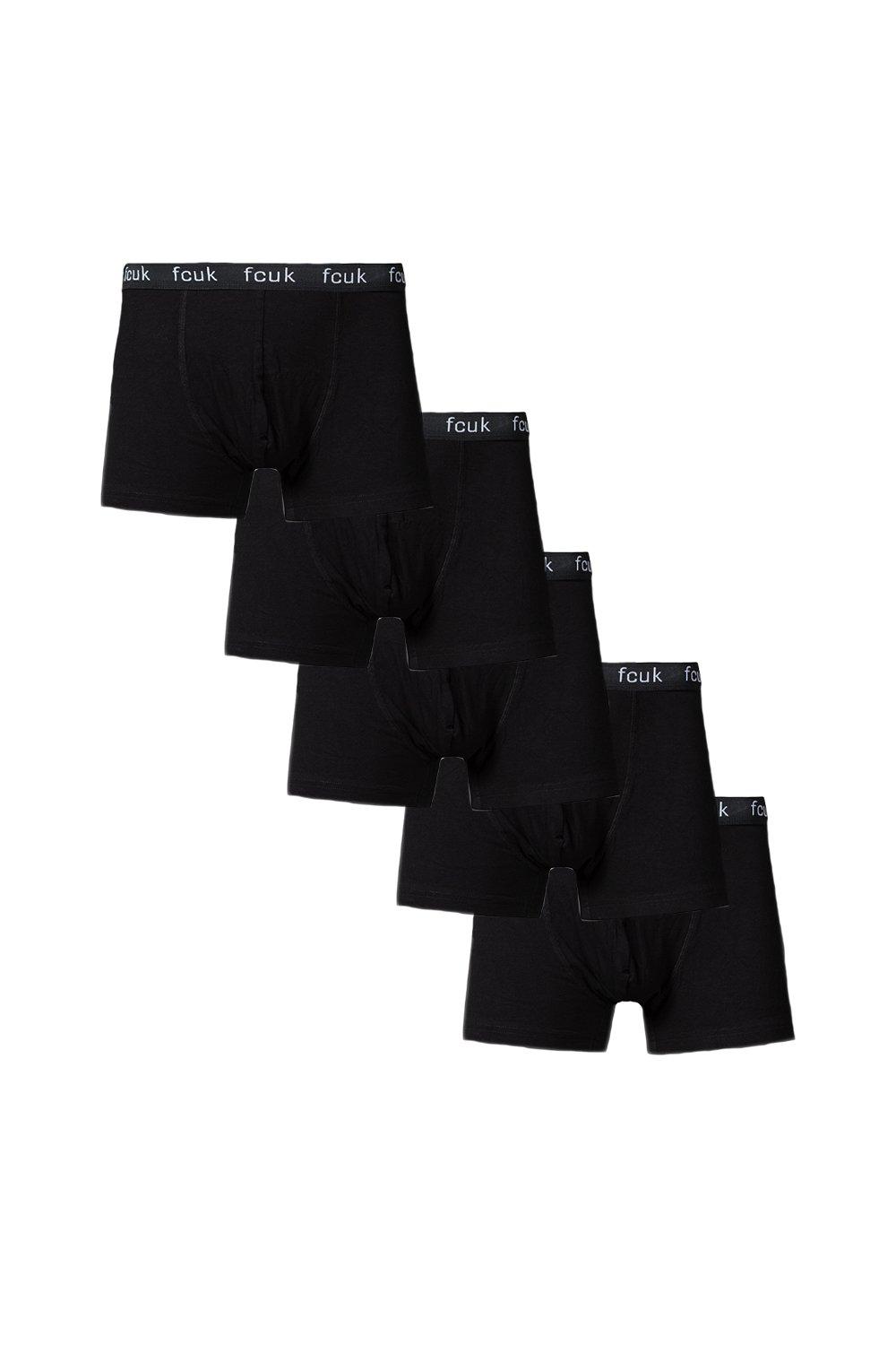 5 Pack Cotton FCUK Boxers