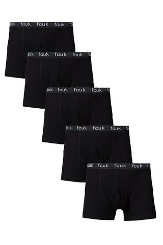 Buy Nautica Men's Classic Underwear Functional Fly Cotton Stretch Boxer  Brief Black M Online in India 