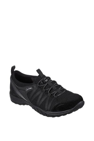 Black Relaxed Fit 'Breathe-Easy Rugged' Trainer