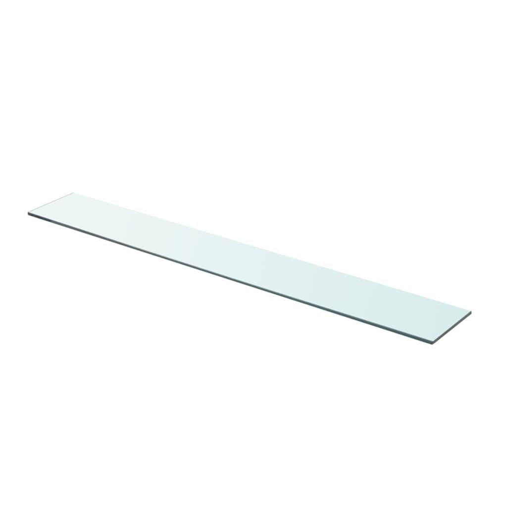 Shelf Panel Glass Clear 90x12 cm