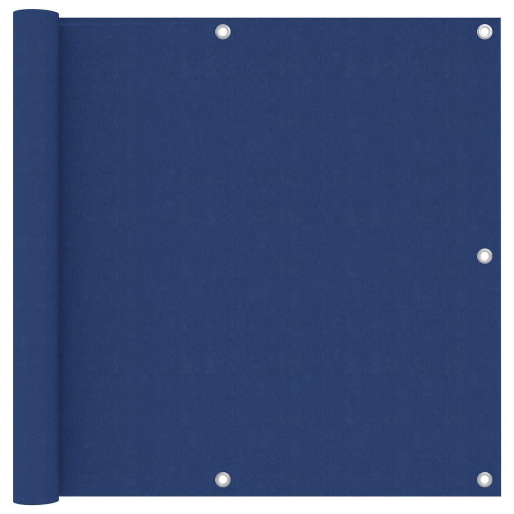 Balcony Screen Blue 90x300 cm Oxford Fabric
