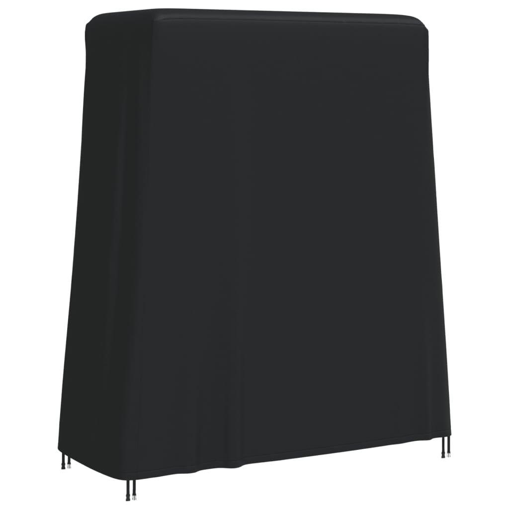 Ping Pong Table Cover Black 165x70x185 cm 420D Oxford