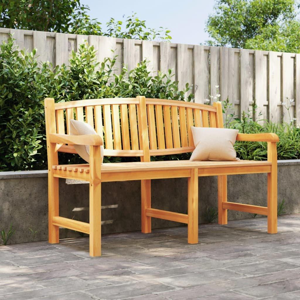 Garden Bench 149.5x60x90 cm Solid Teak Wood