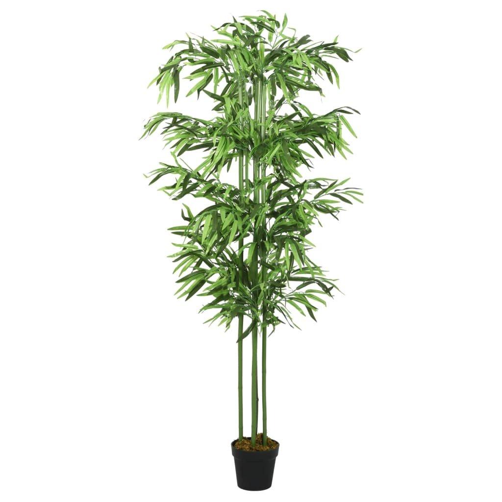 Artificial Bamboo Tree 576 Leaves 150 cm Green