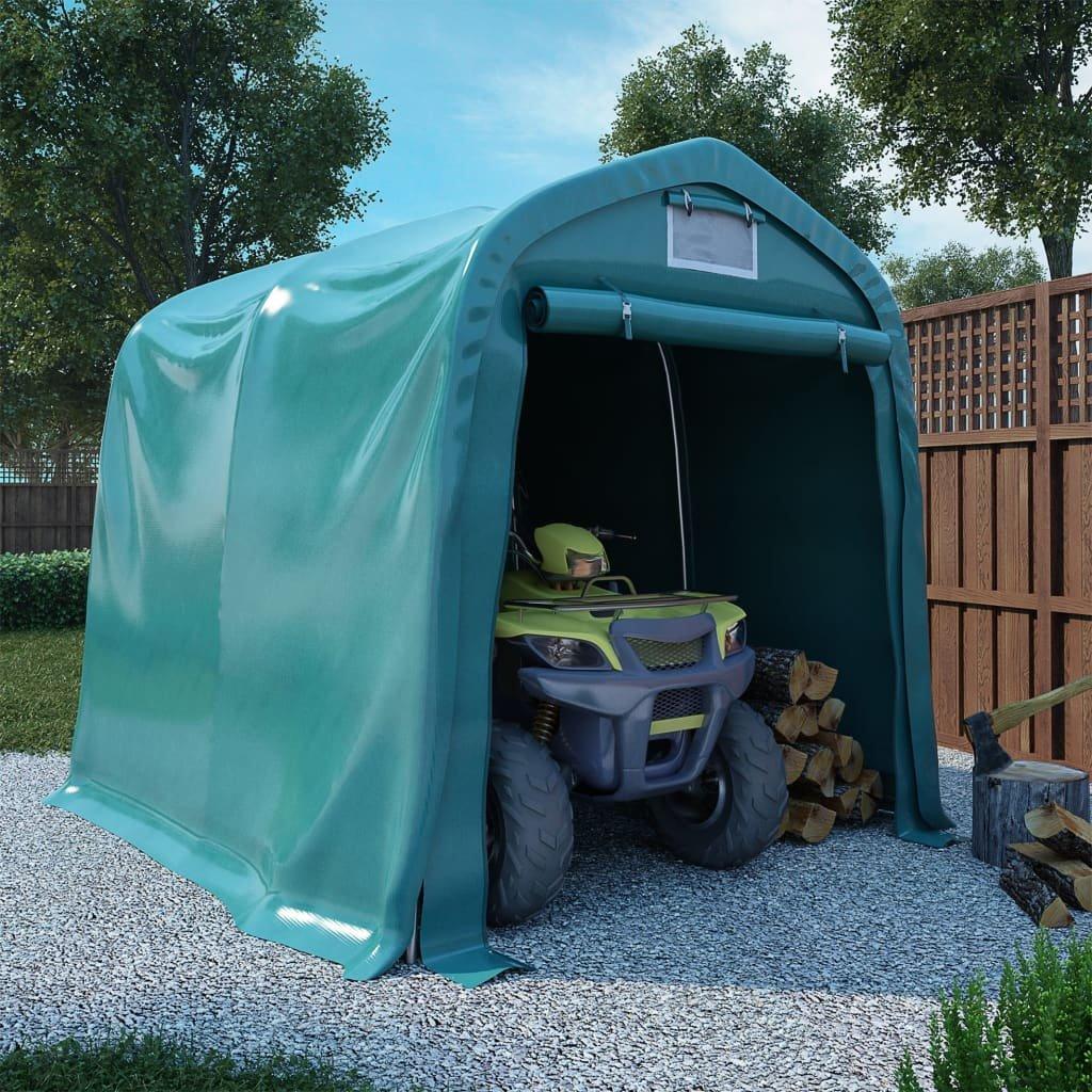 Garage Tent PVC 1.6x2.4 m Green