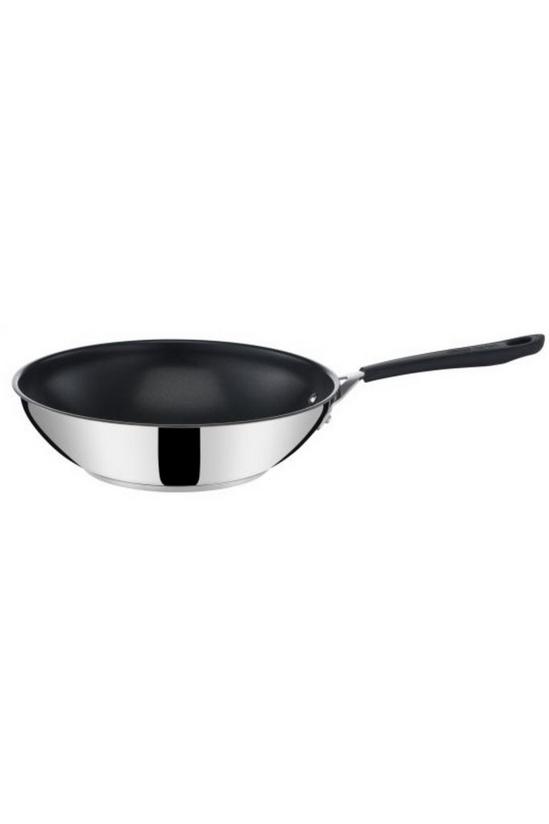 Tefal 'Jamie Oliver' Quick And Easy Stainless Steel Wok 28cm 2
