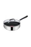 Tefal 'Jamie Oliver' Quick And Easy Stainless Steel Sautepan 25cm thumbnail 1
